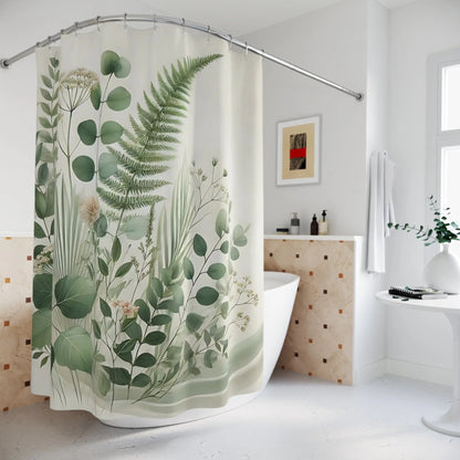 Botanical Fern Shower Curtain