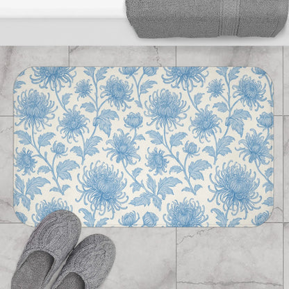 Charming Floral Bath Mat