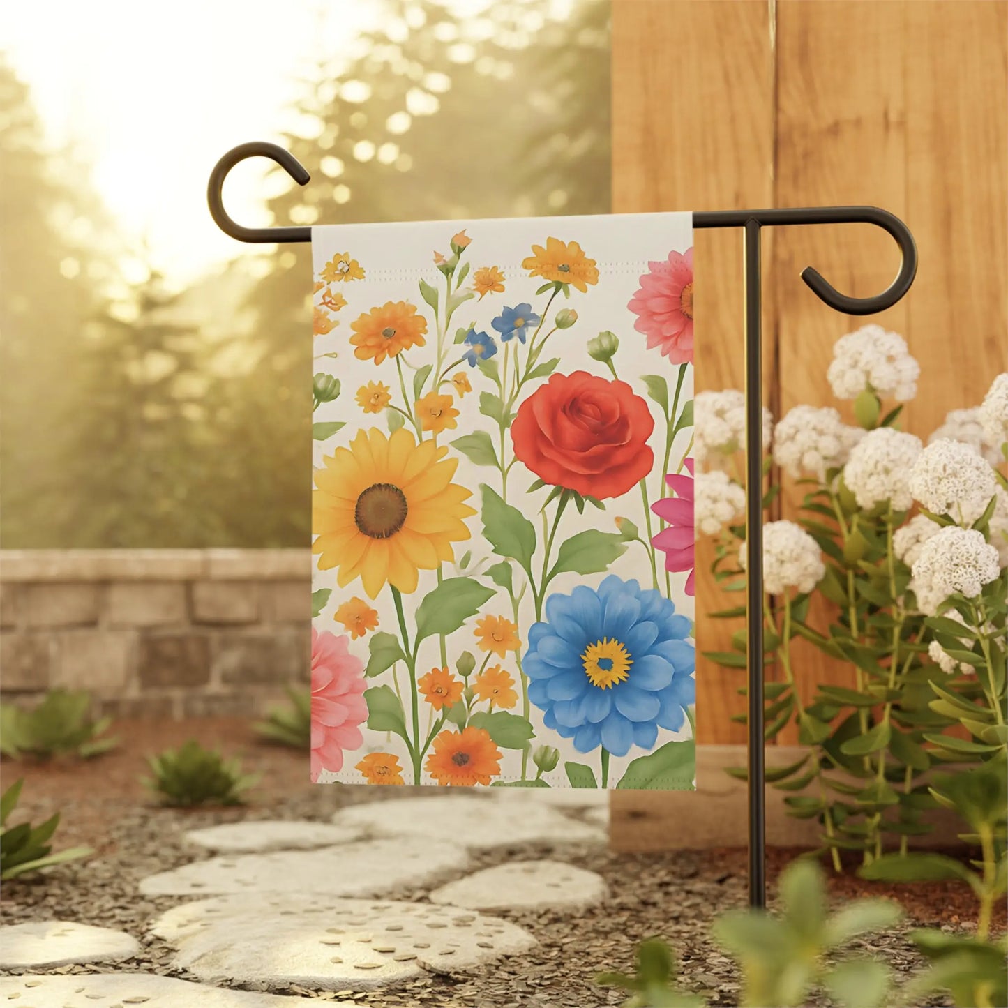 Floral Garden Banner