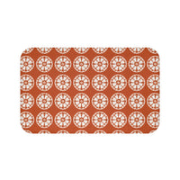 Japanese Shibori Terracotta Bath Mat