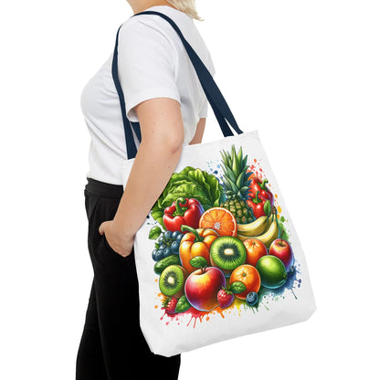 Vibrant Fruit Tote Bag