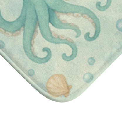 Ocean-Themed Bath Mat