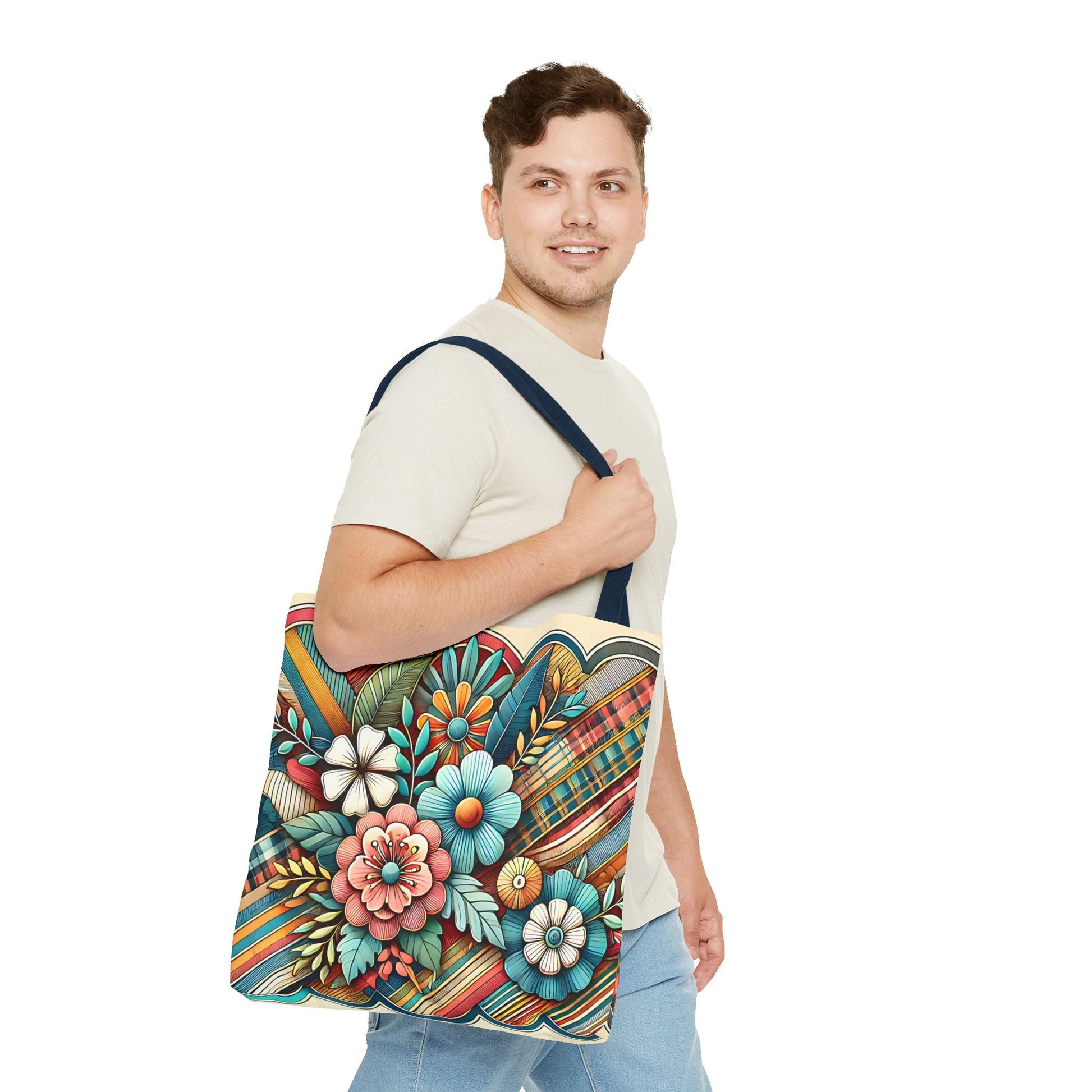 Vintage Style Tote Bag