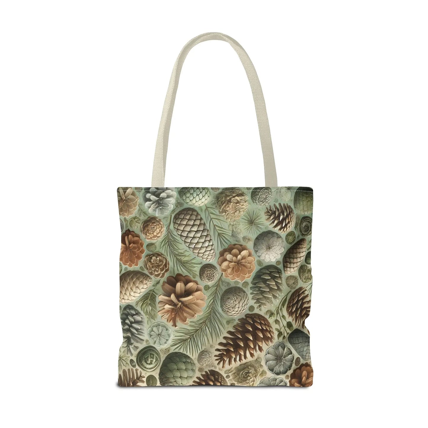 Farmhouse Pine Cone Tote Bag