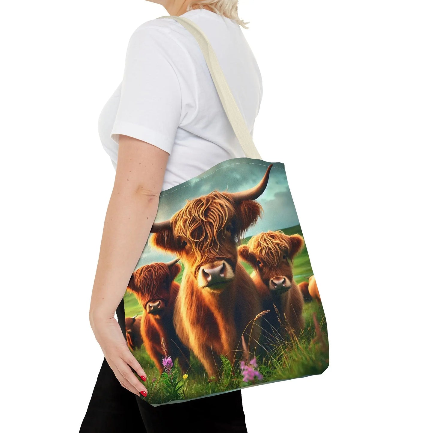 Highland Cow Tote Bag