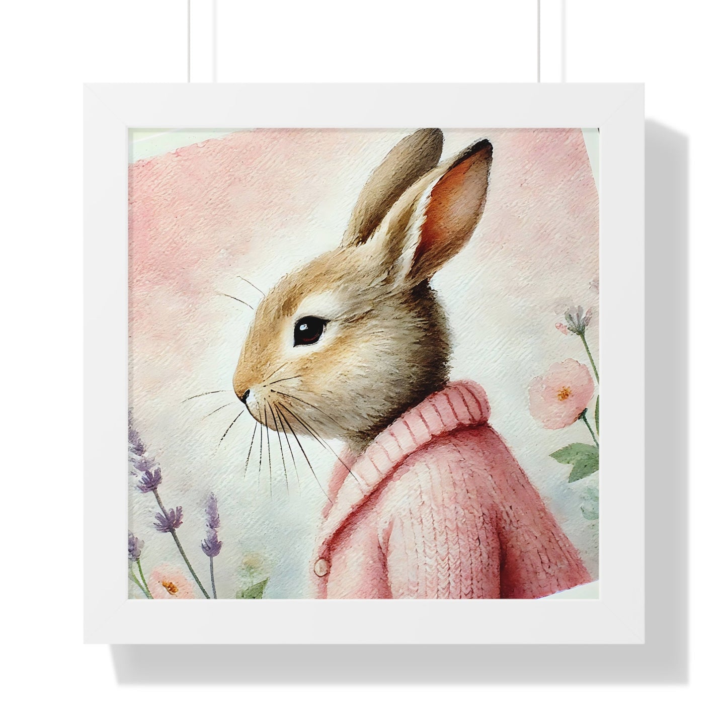 Whimsical Rabbit Art Print