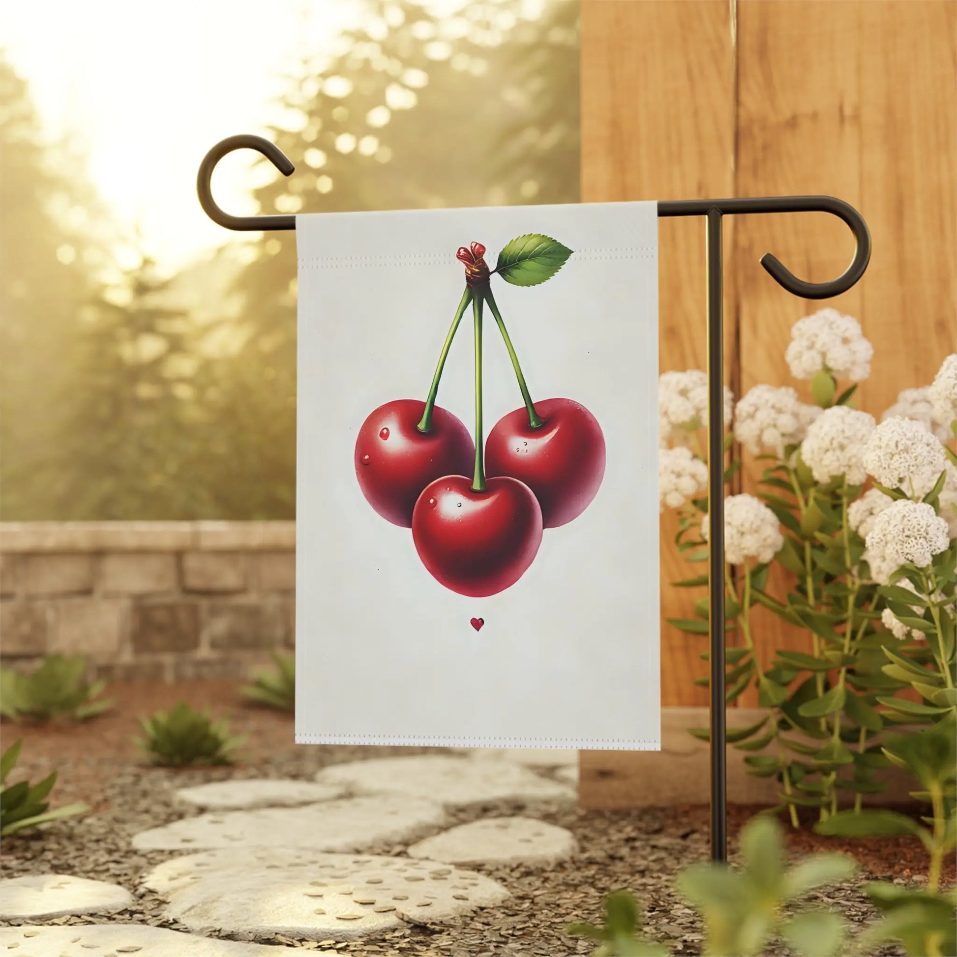 Cherry Heart Banner