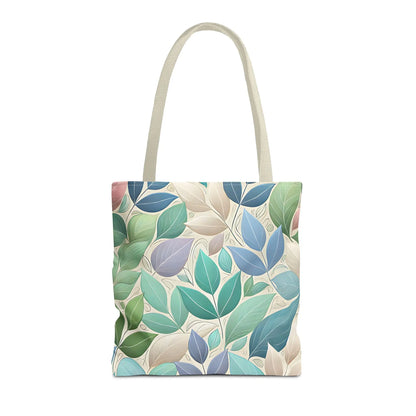 Pastel Leaf Tote Bag