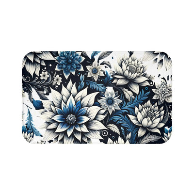 Floral Elegance Bath Mat
