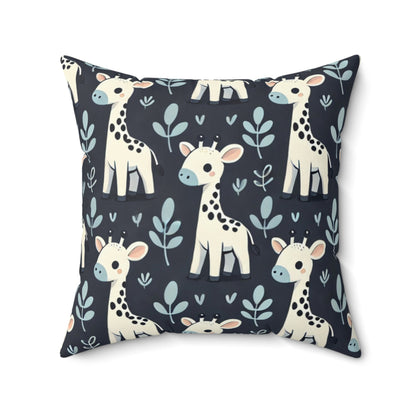 Cute Giraffe Pillow for Nursery Decor