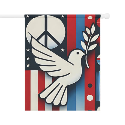 Peace Dove Garden Banner