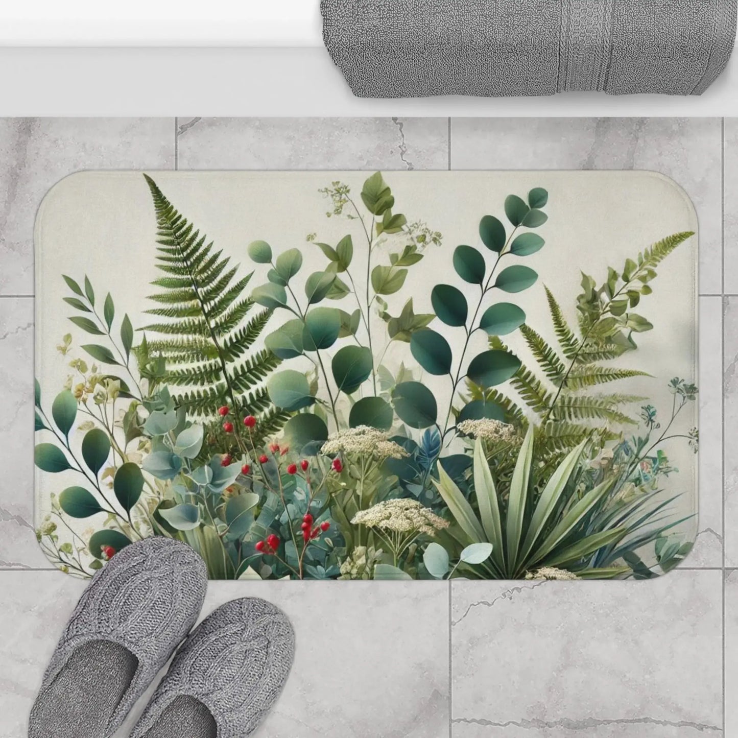 Botanical Bliss Bath Mat