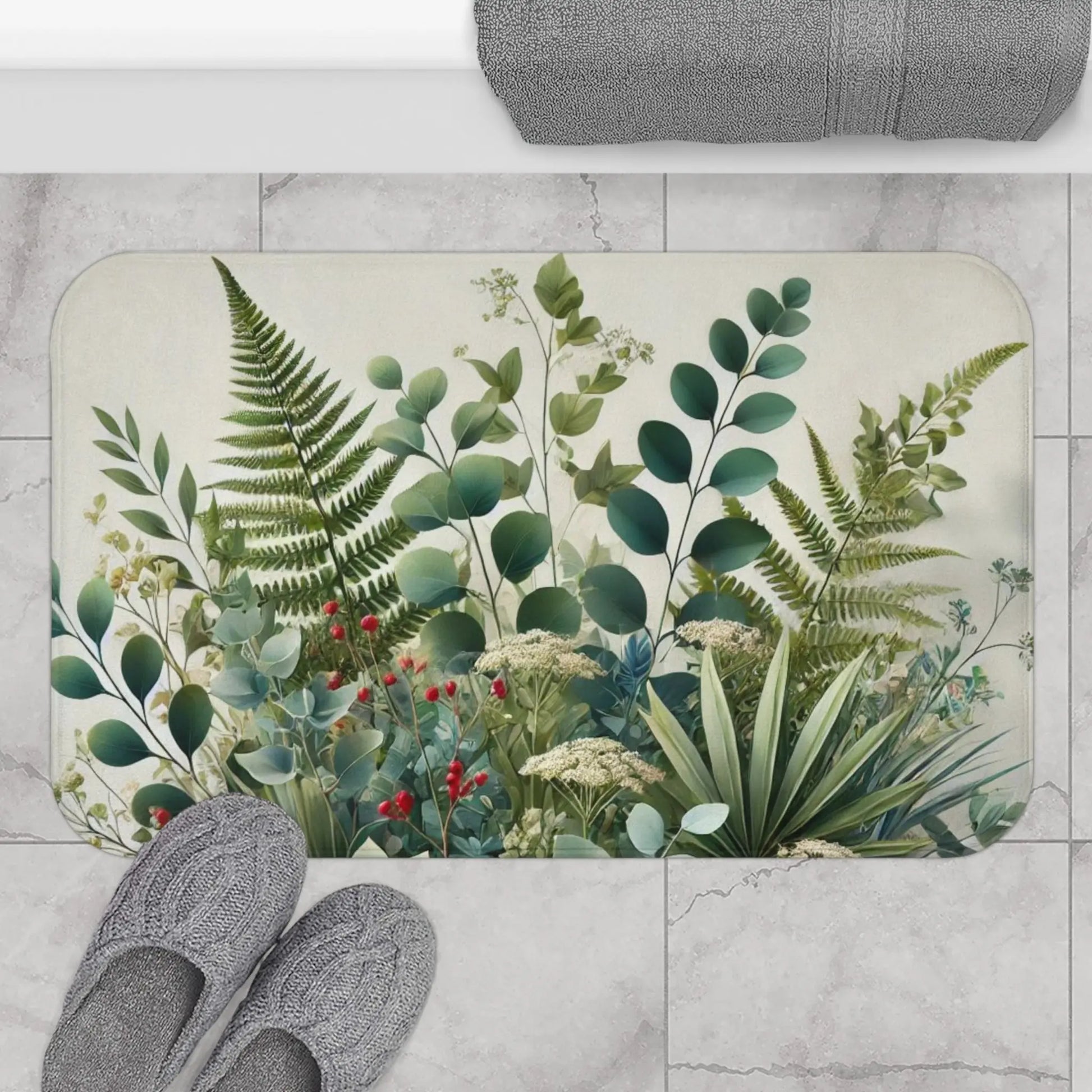 Botanical Bliss Bath Mat
