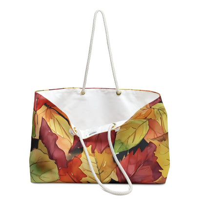 Autumn Leaves Weekender Bag