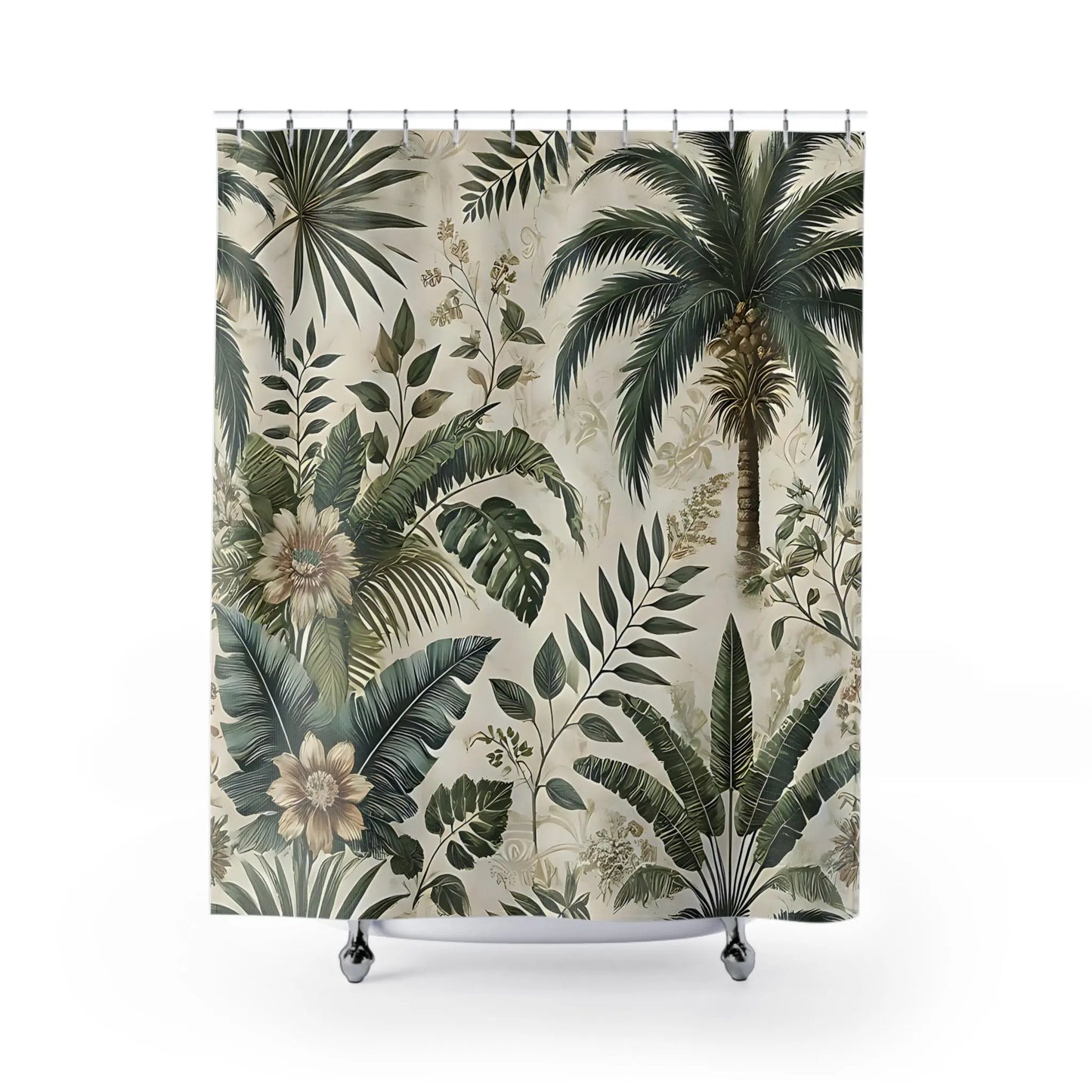 Tropical Vibe Shower Curtain