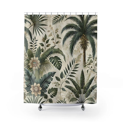Tropical Vibe Shower Curtain
