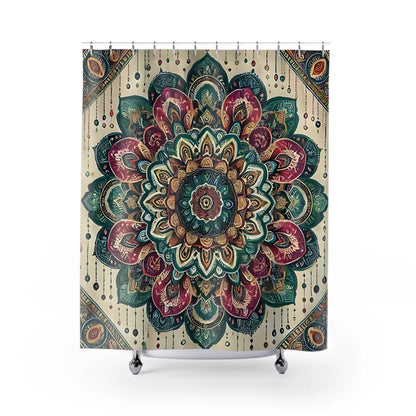 Bohemian Mandala Shower Curtain