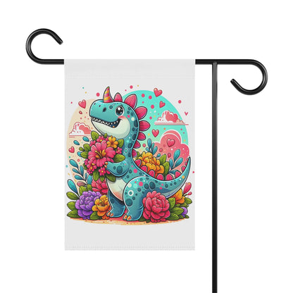 Whimsical Dino Garden Banner