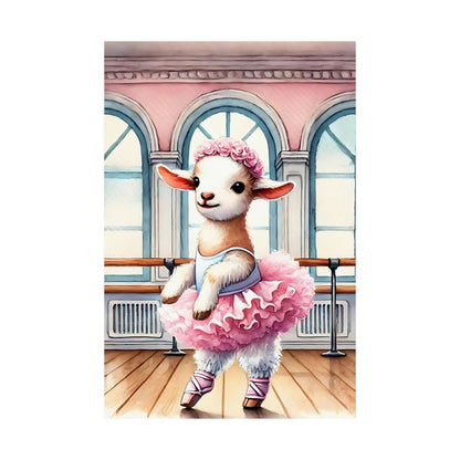 Ballet Lamb Vertical Poster