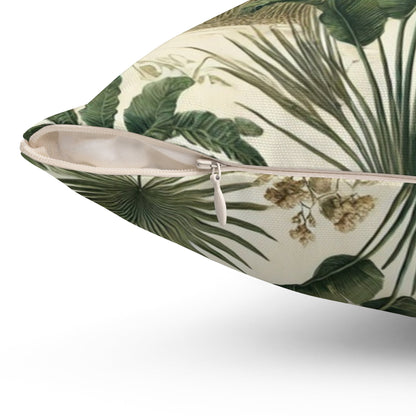 Palm Tree Garden Pillow