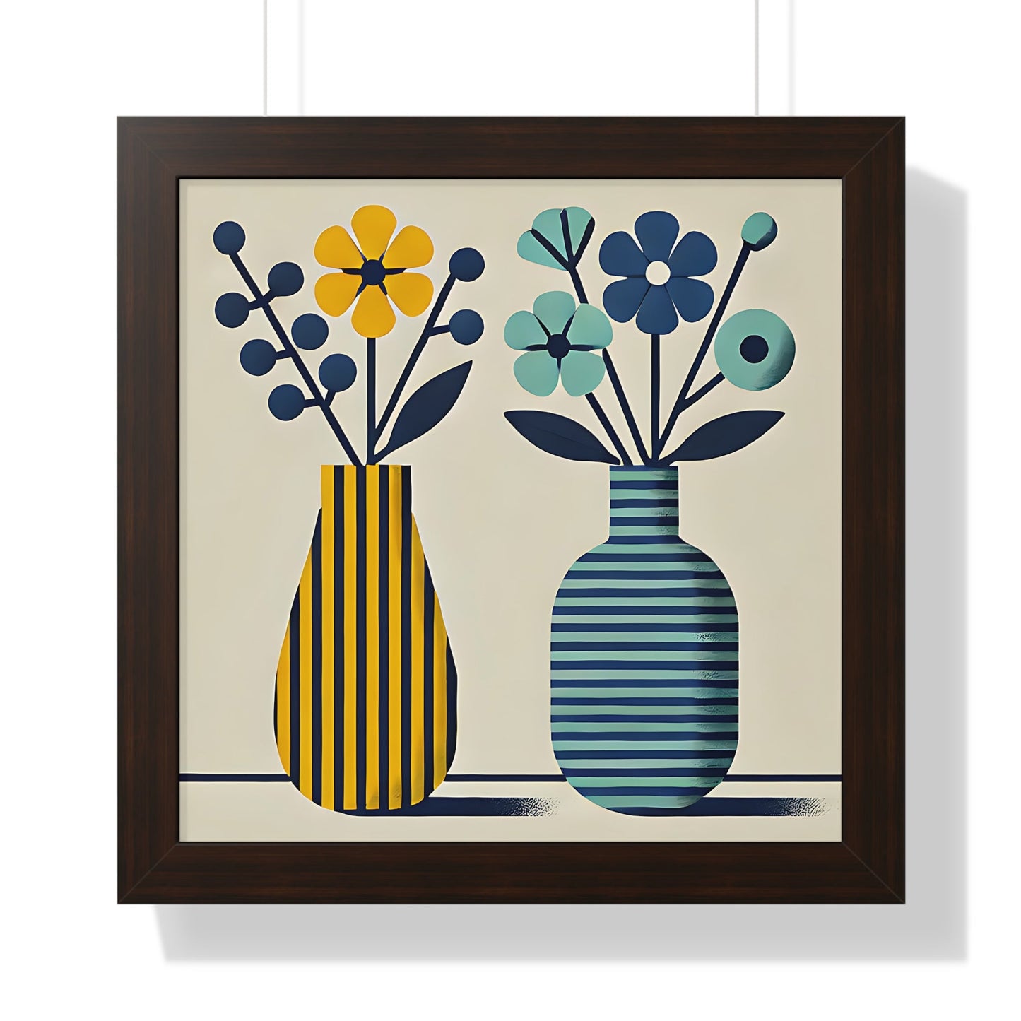 Modern Botanical Framed Poster