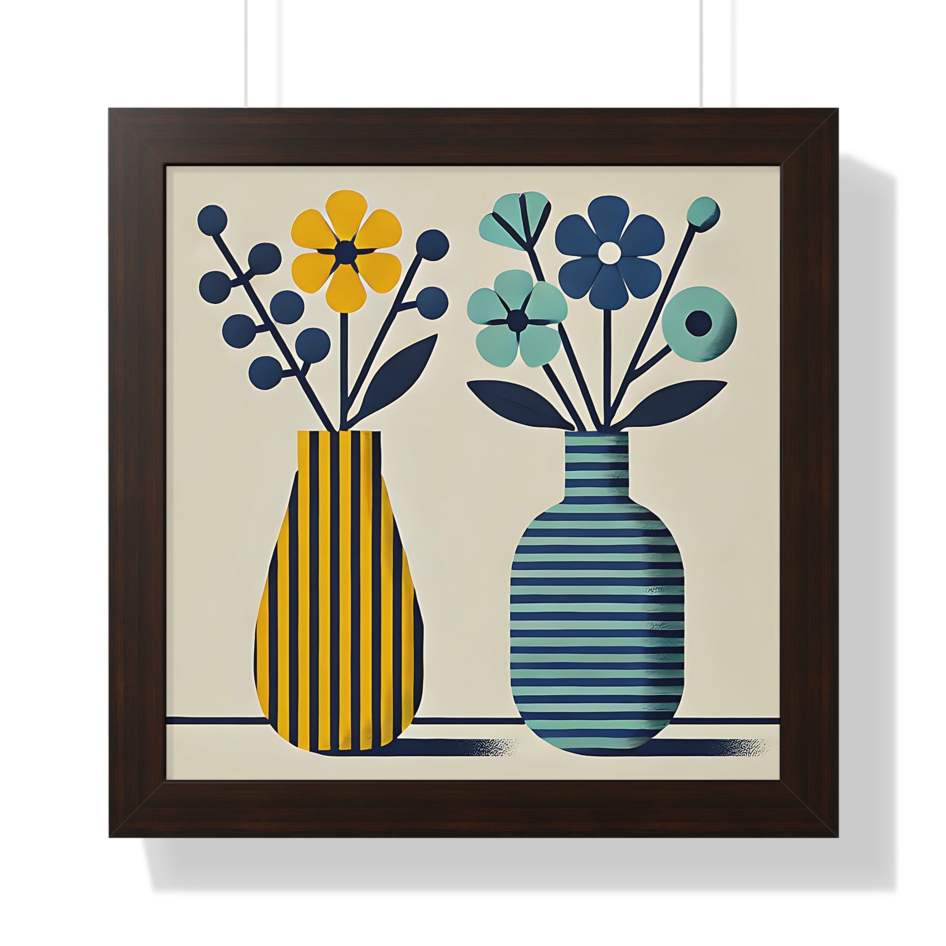 Modern Botanical Framed Poster