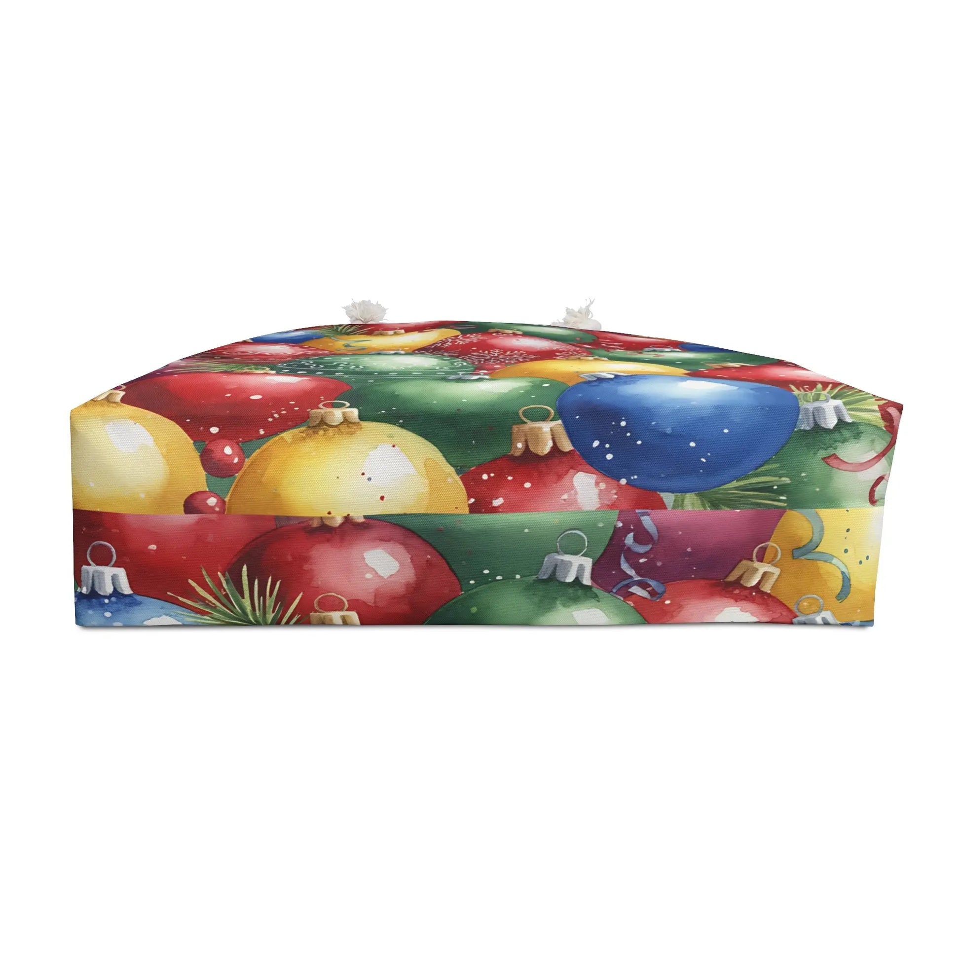 Colorful Christmas Ornaments Weekender Bag