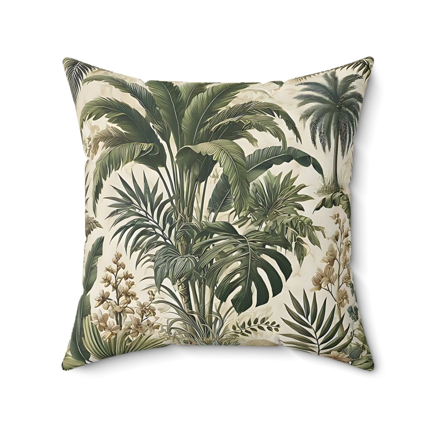 Tropical Oasis Square Pillow