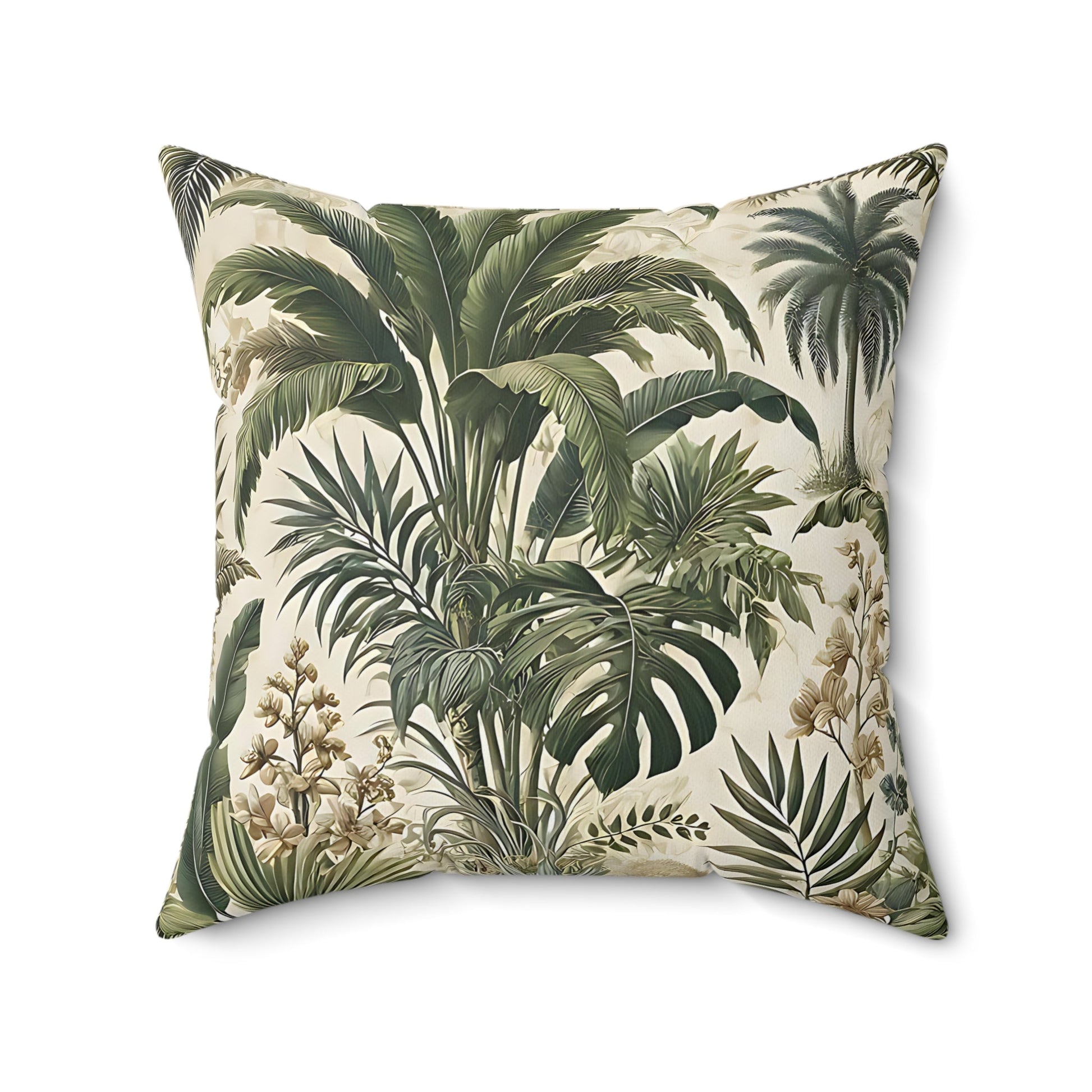 Tropical Oasis Square Pillow