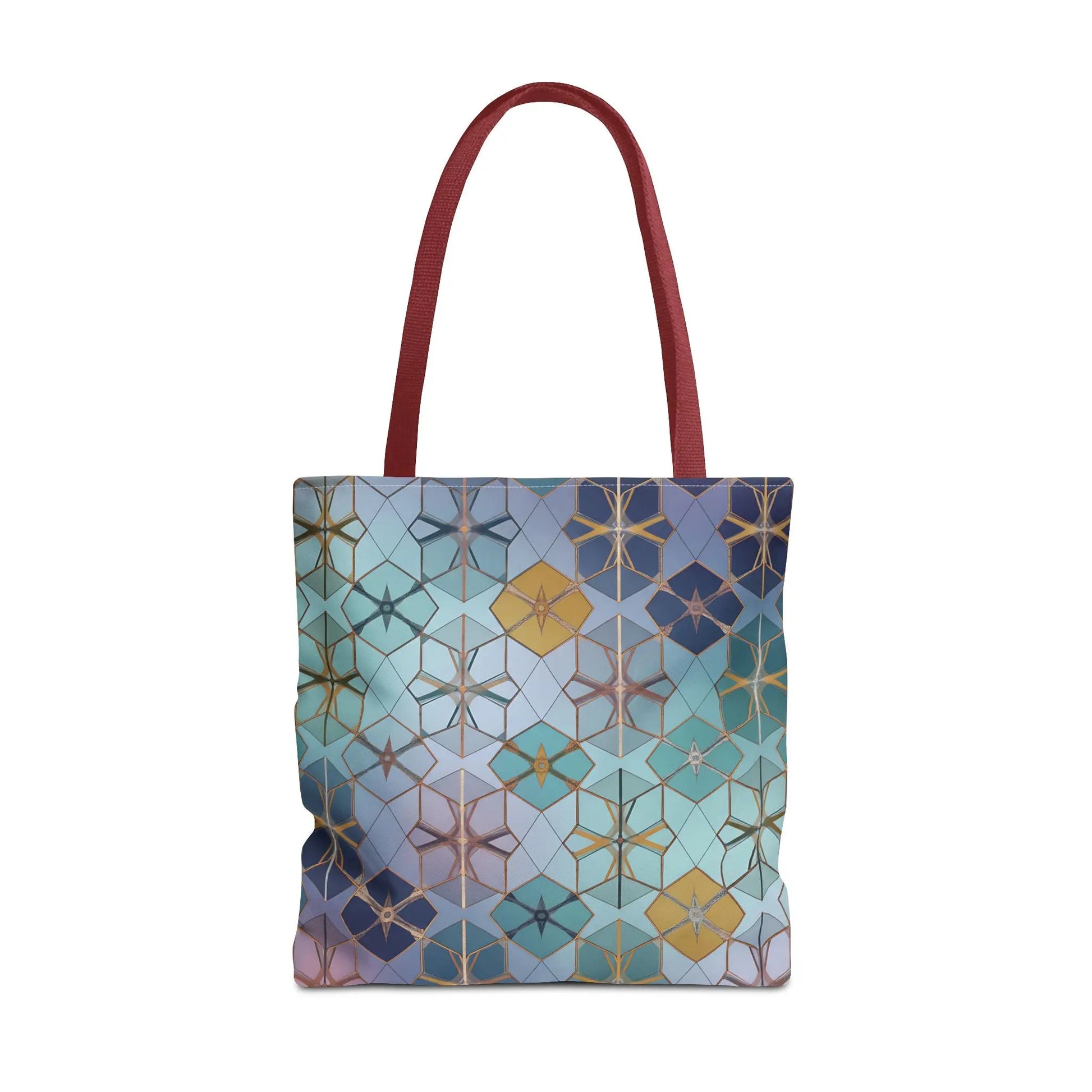 Geometric Moroccan Tile Pattern Tote Bag