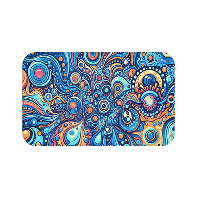 Colorful Bohemian Bath Mat