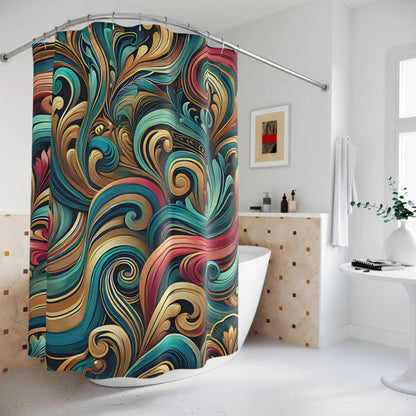 Contemporary Style Shower Curtains