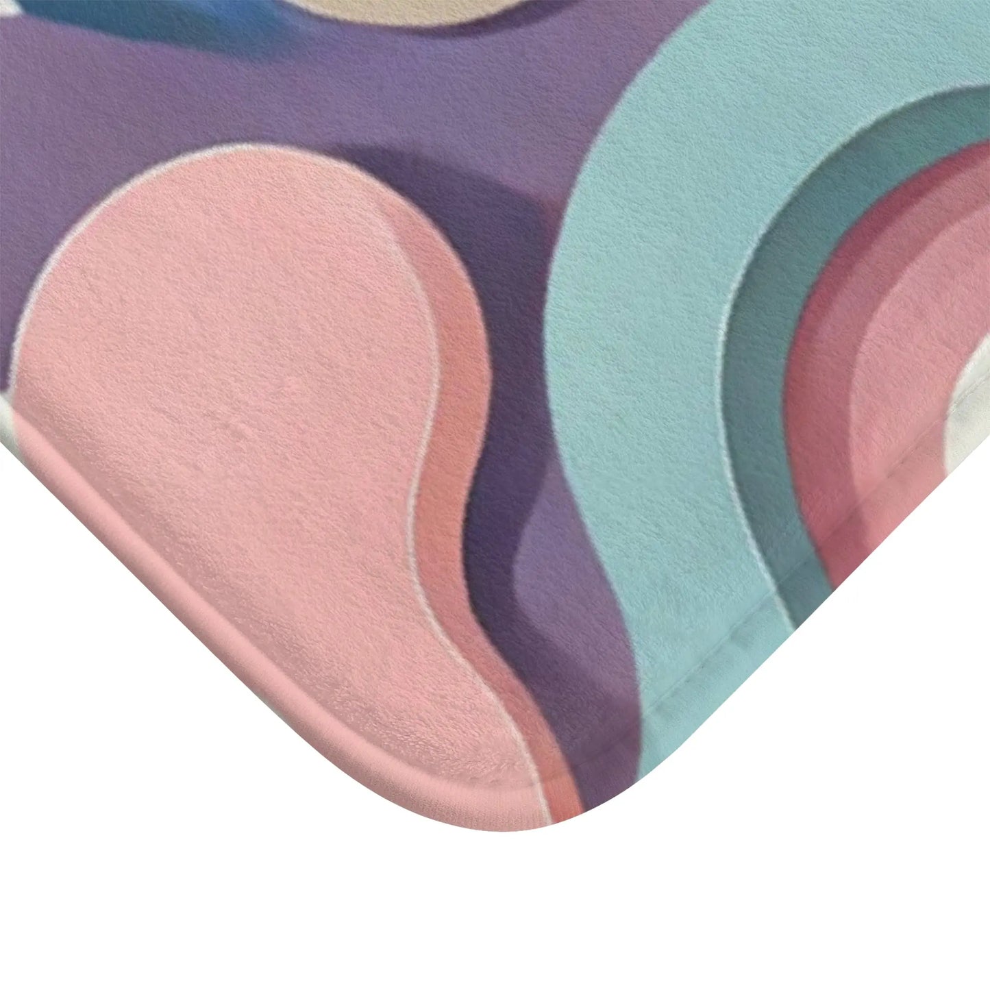 Pastel Colored Bath Mat