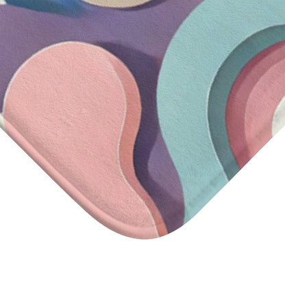 Pastel Colored Bath Mat