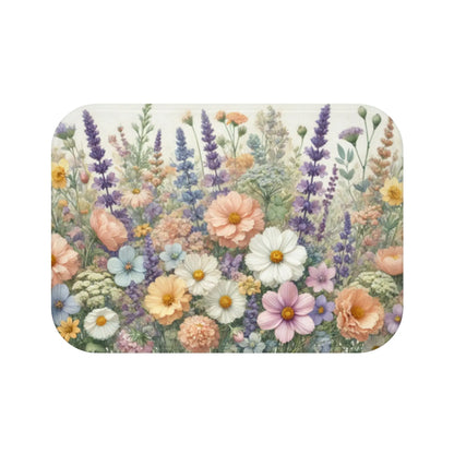 Wildflower Garden Bath Mat