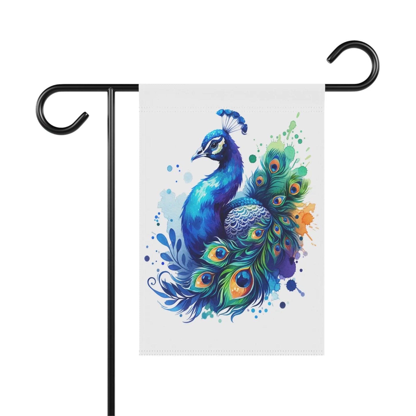 Peacock Garden Banner