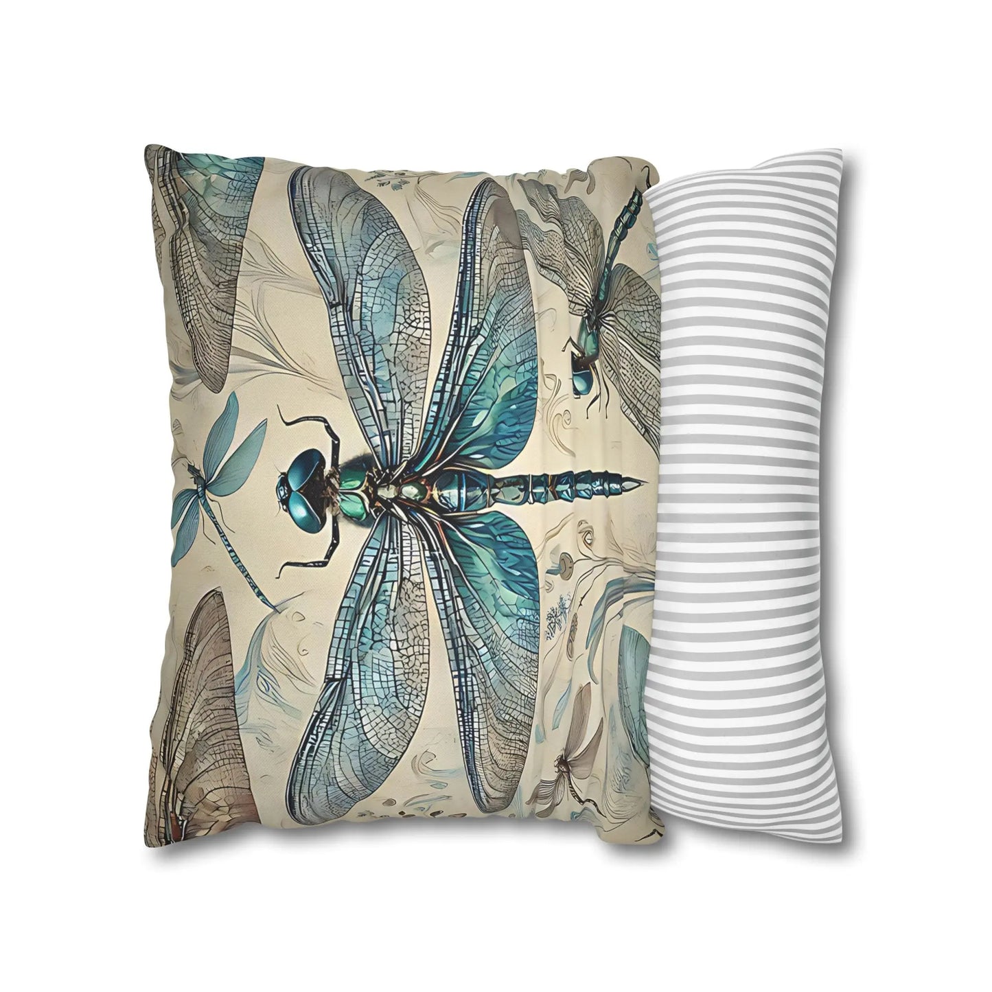 Vintage Dragonfly Pillowcase