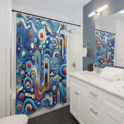 Modern Boho Shower Curtains