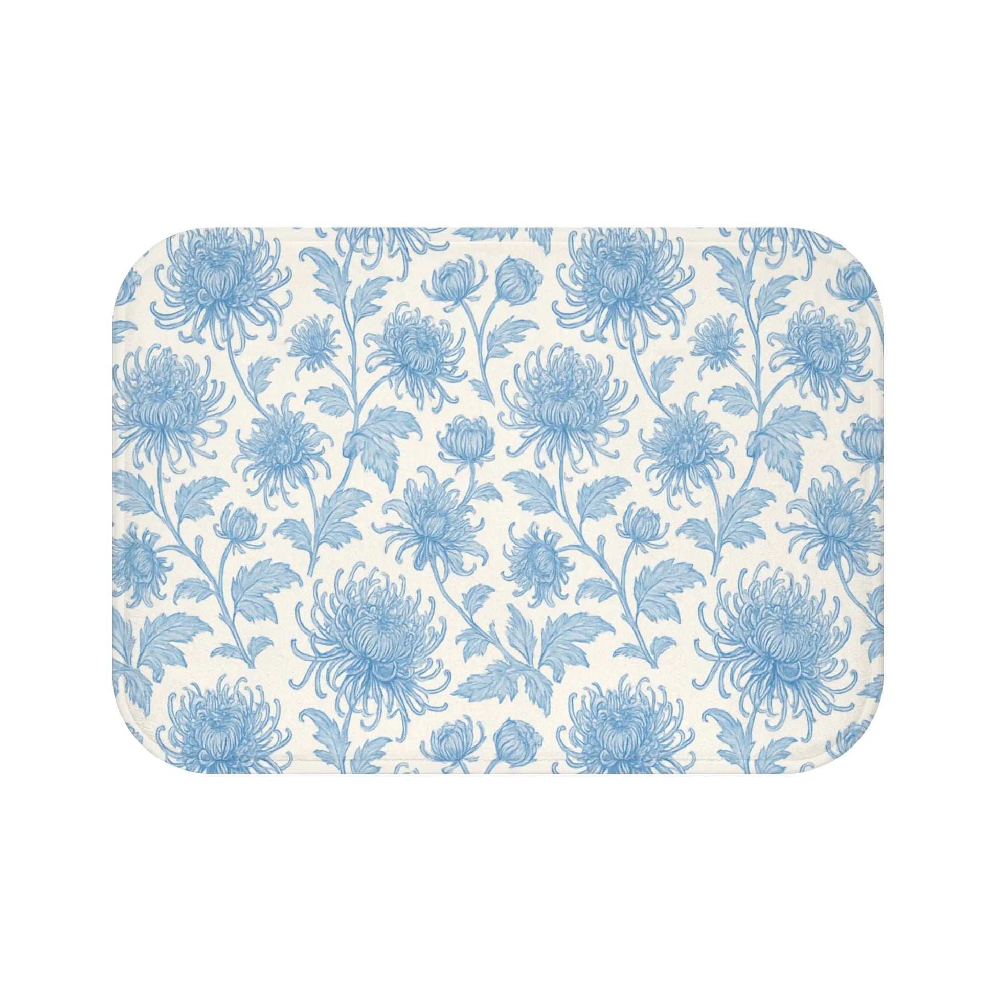 Charming Floral Bath Mat