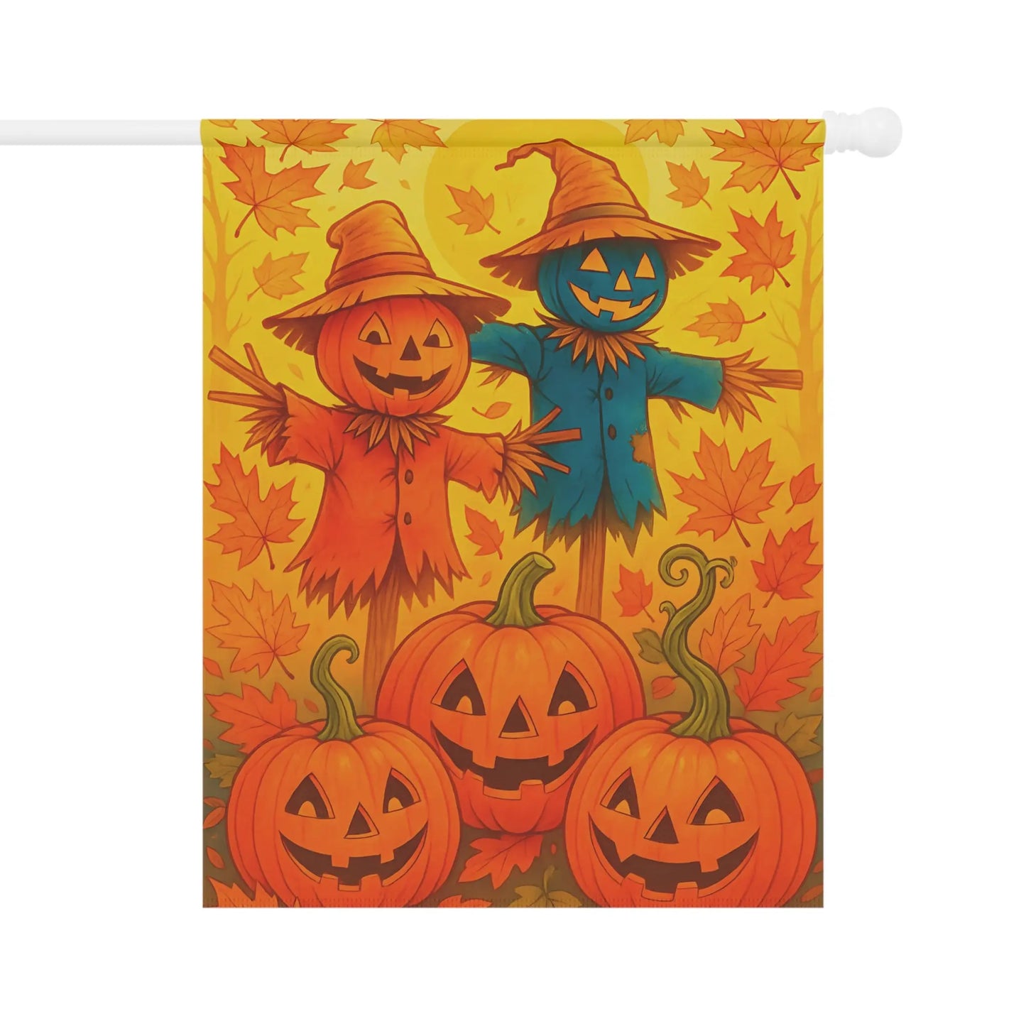 Autumn Halloween Garden Flag