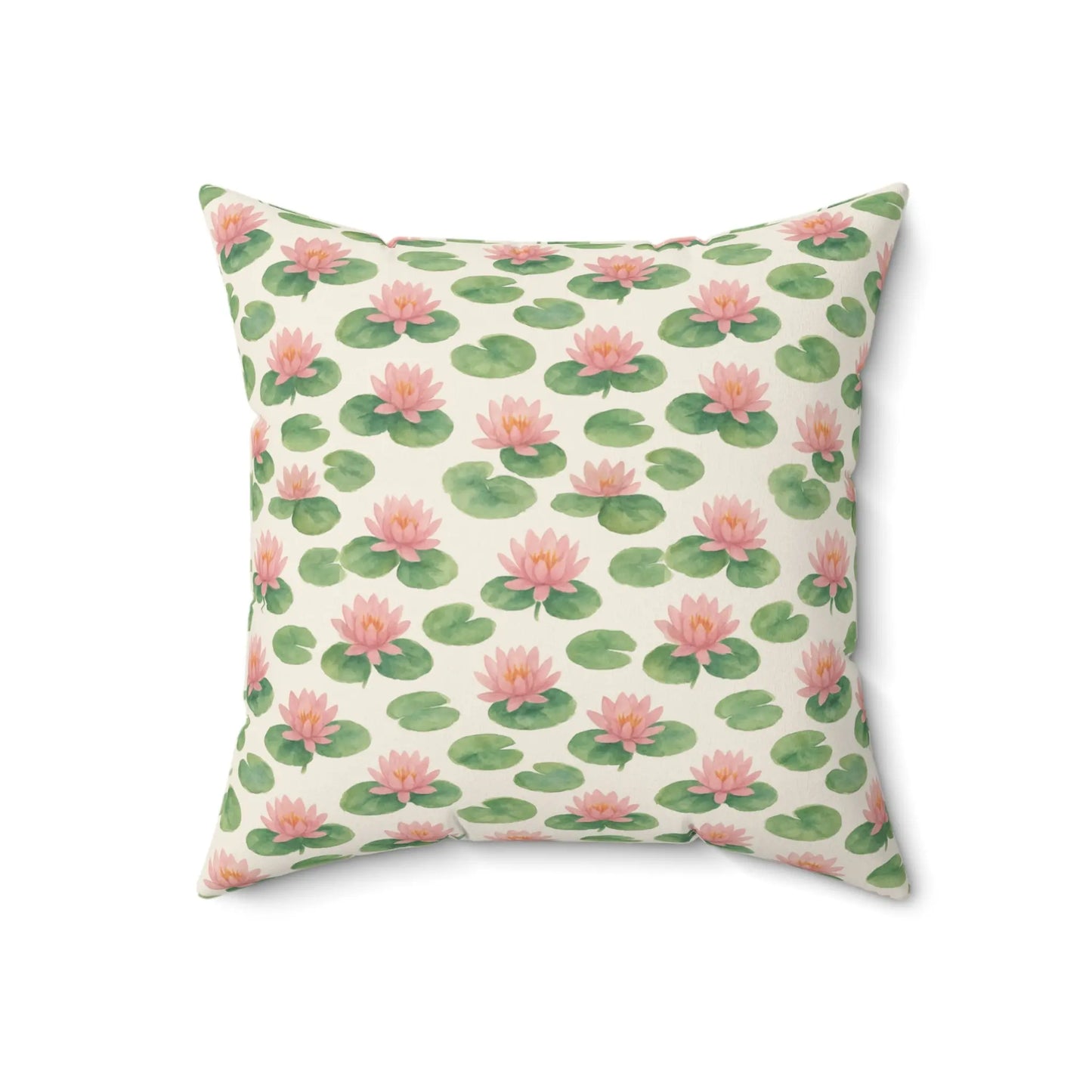 Lotus Blossom Decorative Pillow