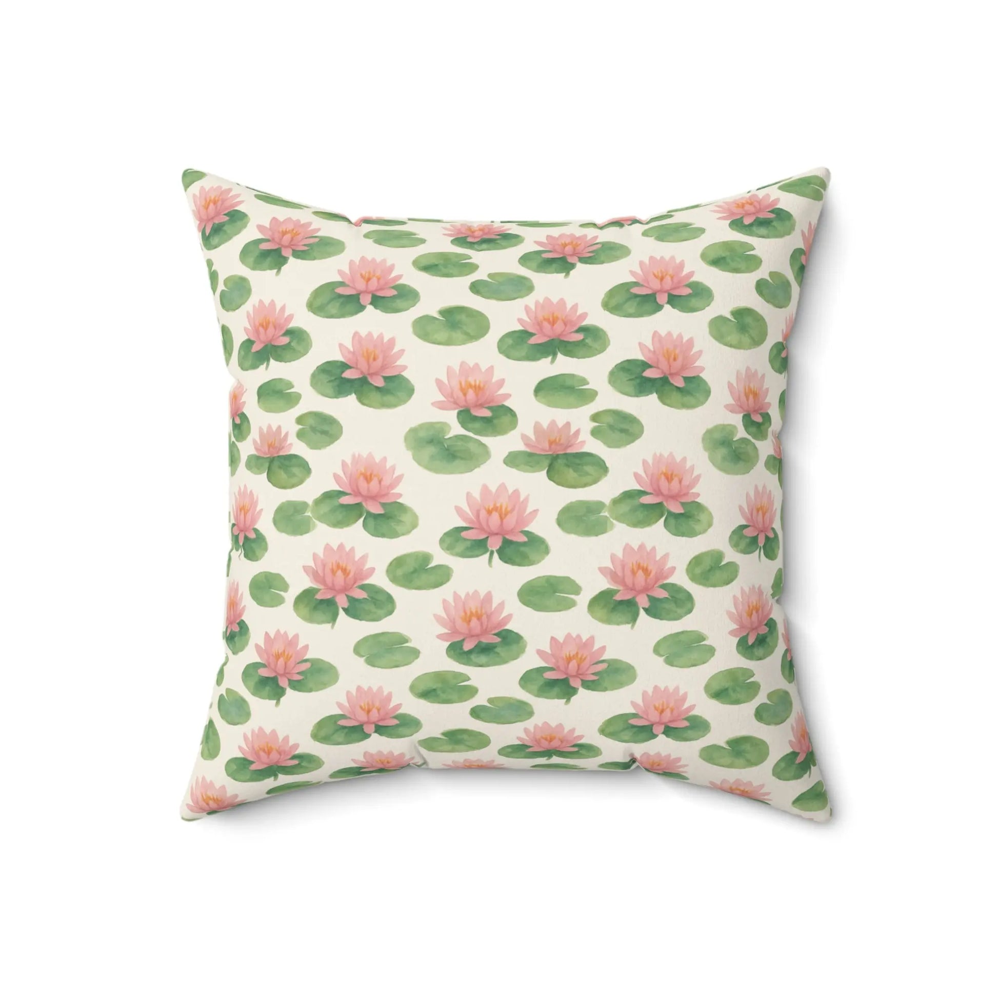 Lotus Blossom Decorative Pillow