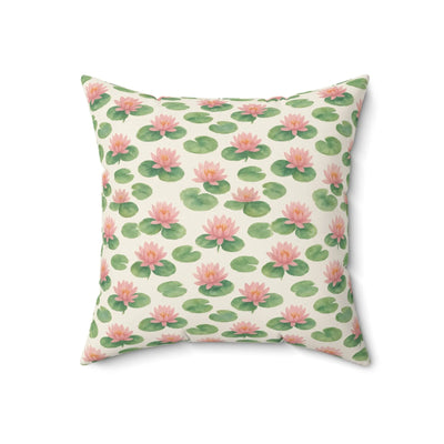 Lotus Blossom Decorative Pillow
