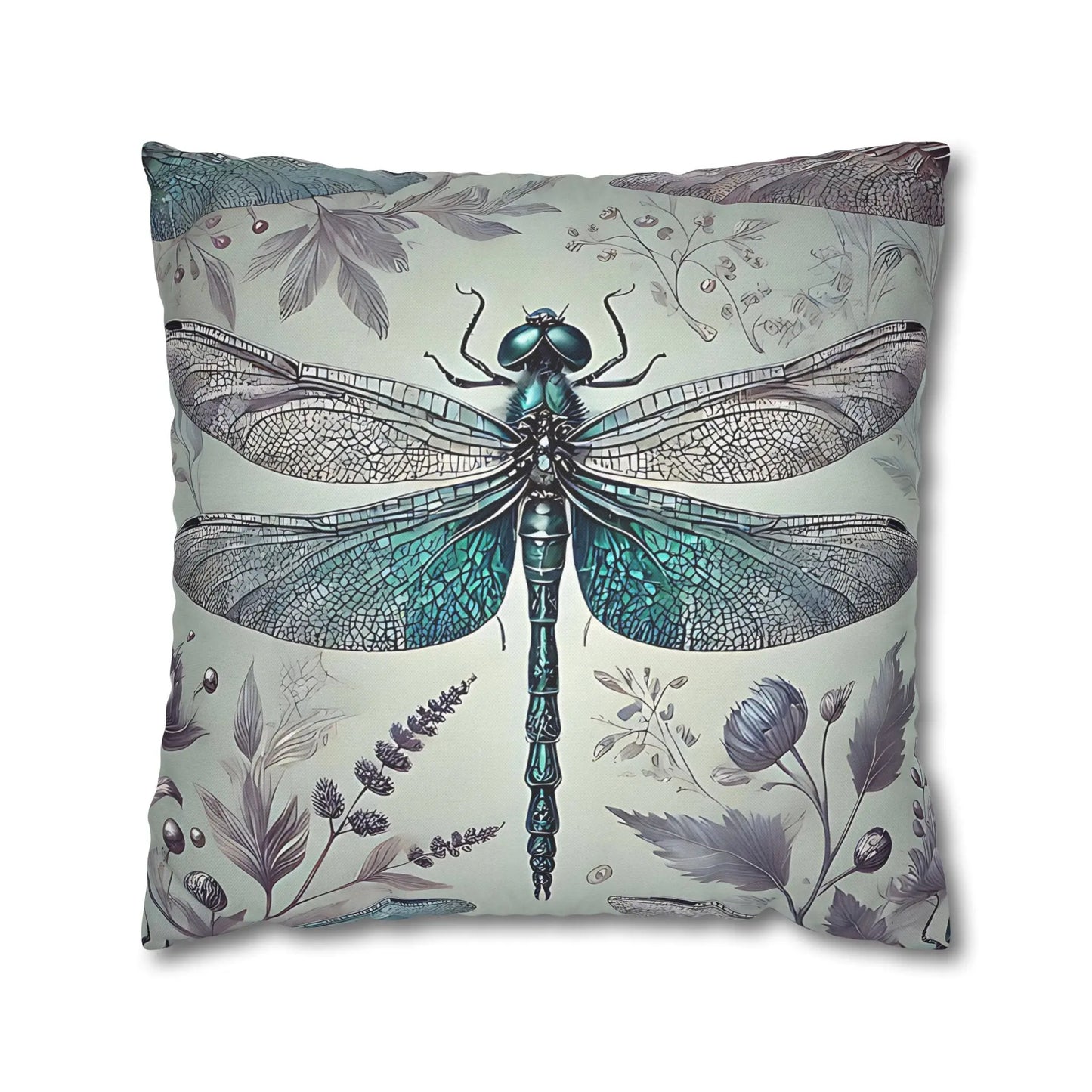 Dragonfly Decorative Pillowcase