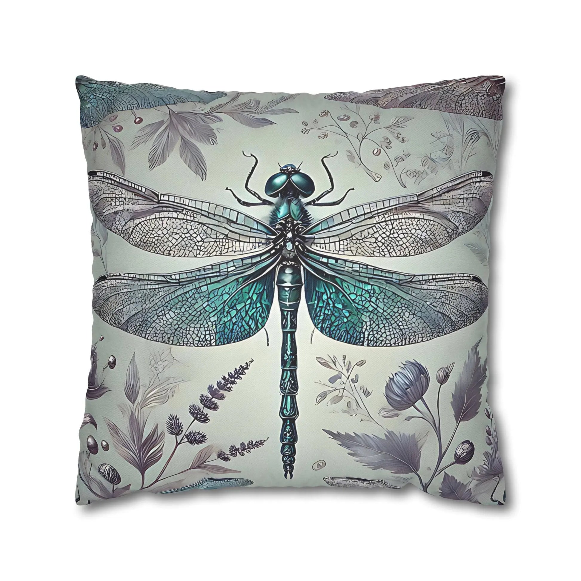 Dragonfly Decorative Pillowcase