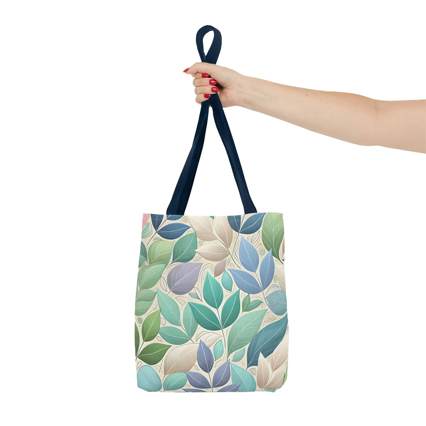 Pastel Leaf Tote Bag