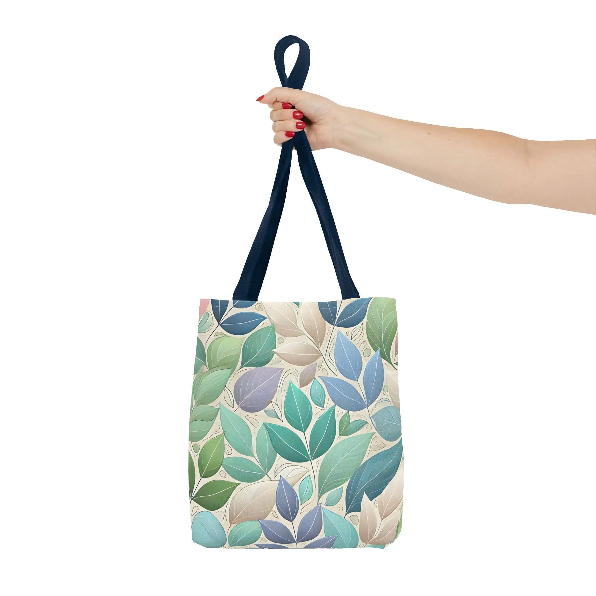 Pastel Leaf Tote Bag