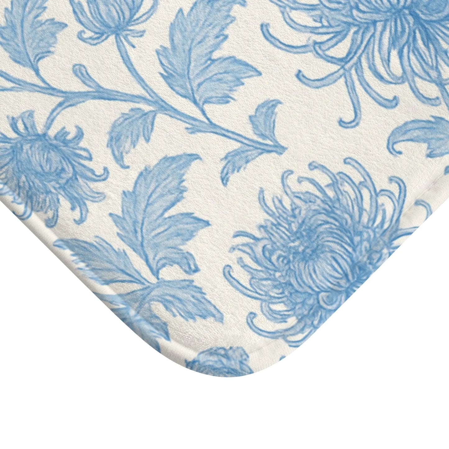 Charming Floral Bath Mat