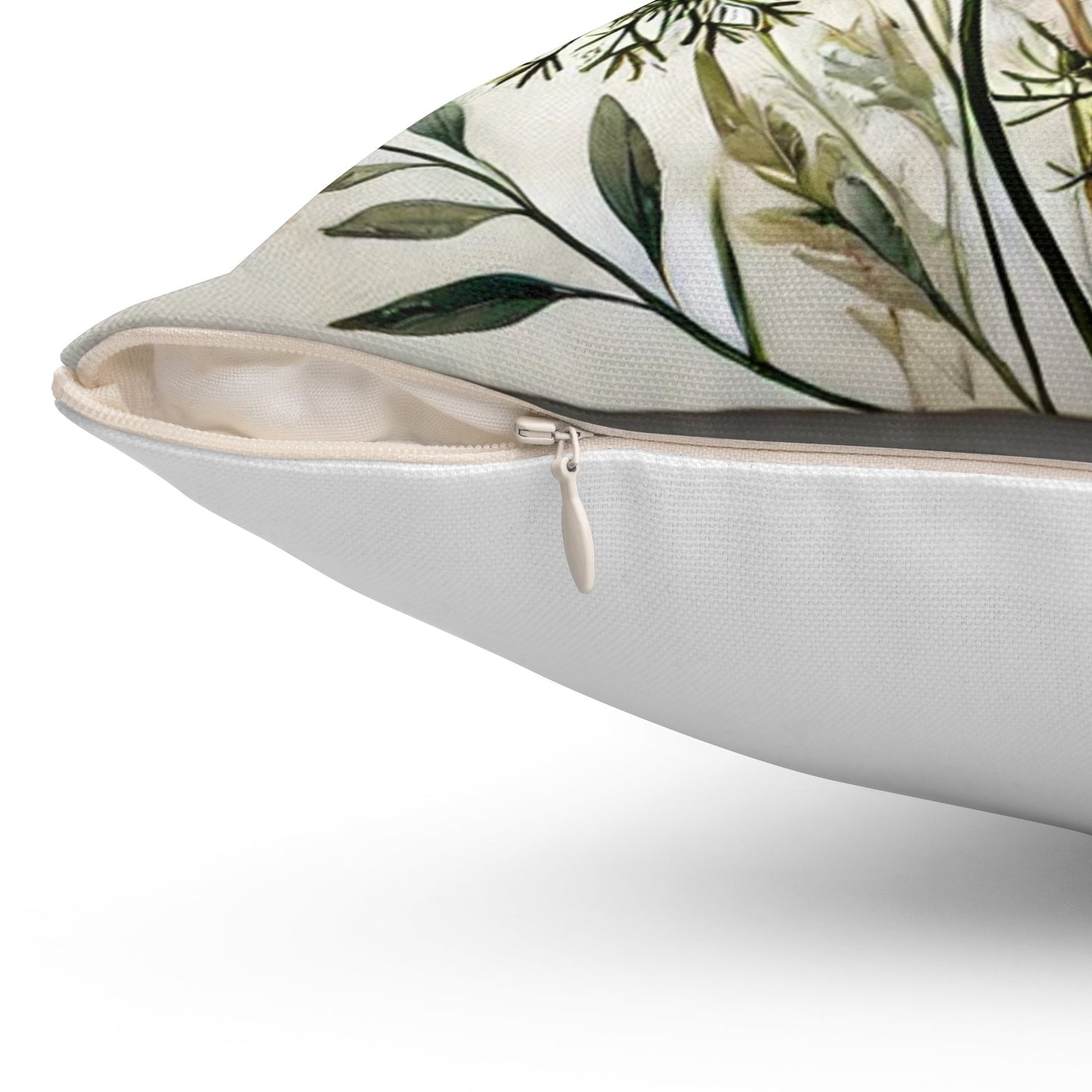 Floral Decorative Throw Pillow