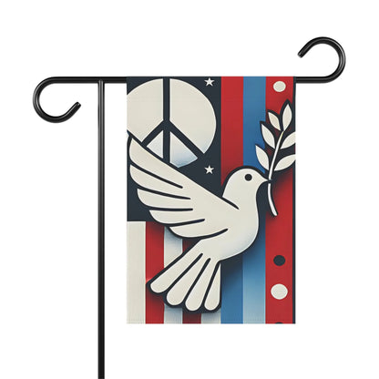 Peace Dove Garden Banner